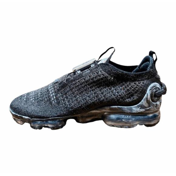 NIKE Air VaporMax 2020 Flyknit 'Black Dark Grey' Running Shoes Size 10 - Picture 6 of 9